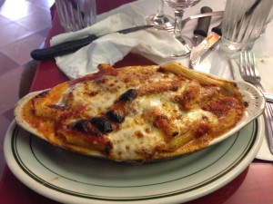The ziti was a zero this time :(